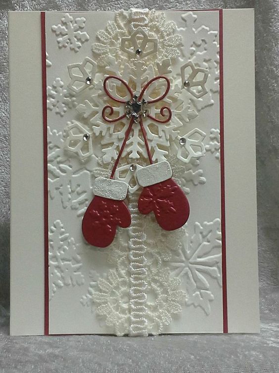 Christmas Card. | Christmas cards handmade, Homemade christmas cards ...